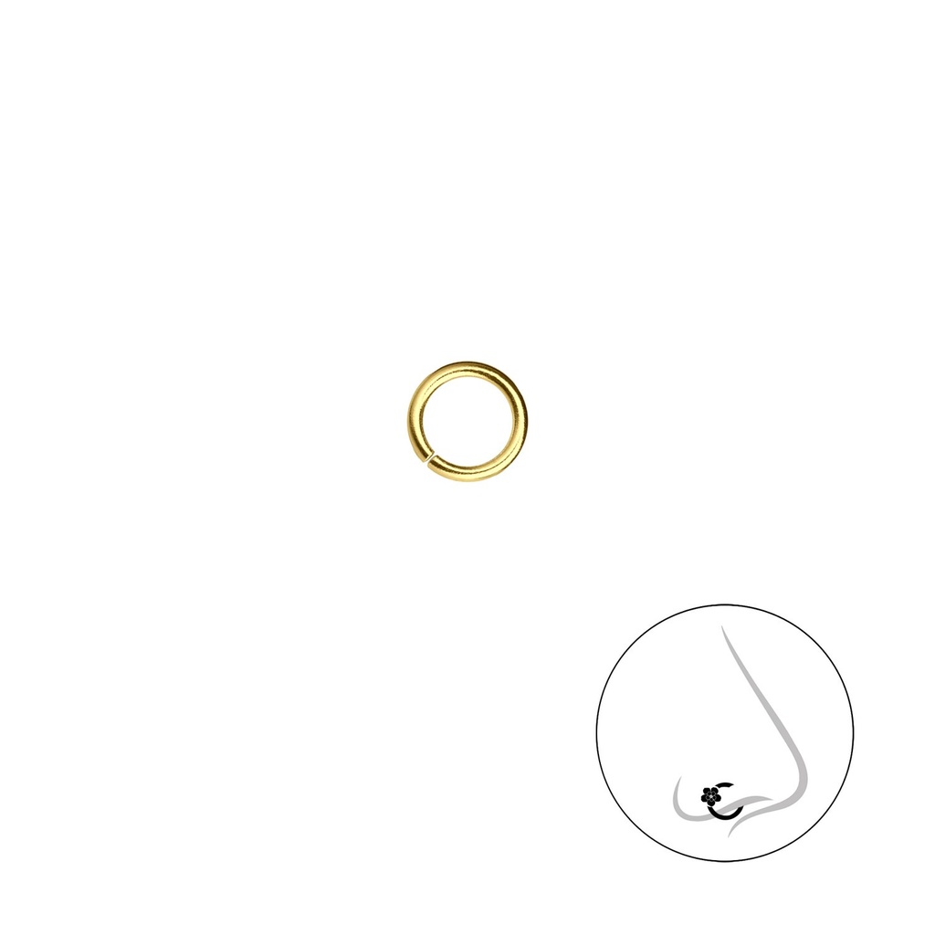 5mm Plain Nose Ring