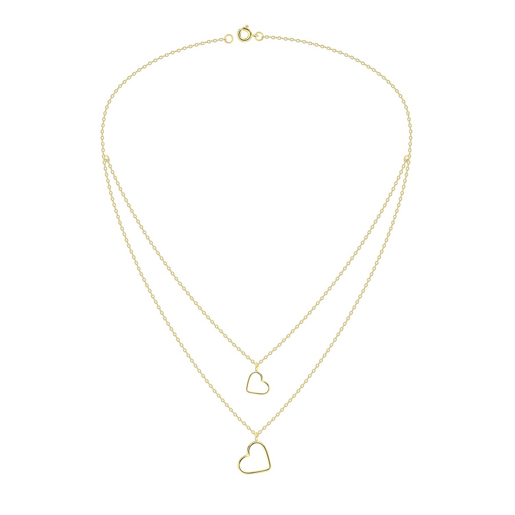 [10030513] Silver Heart Necklace