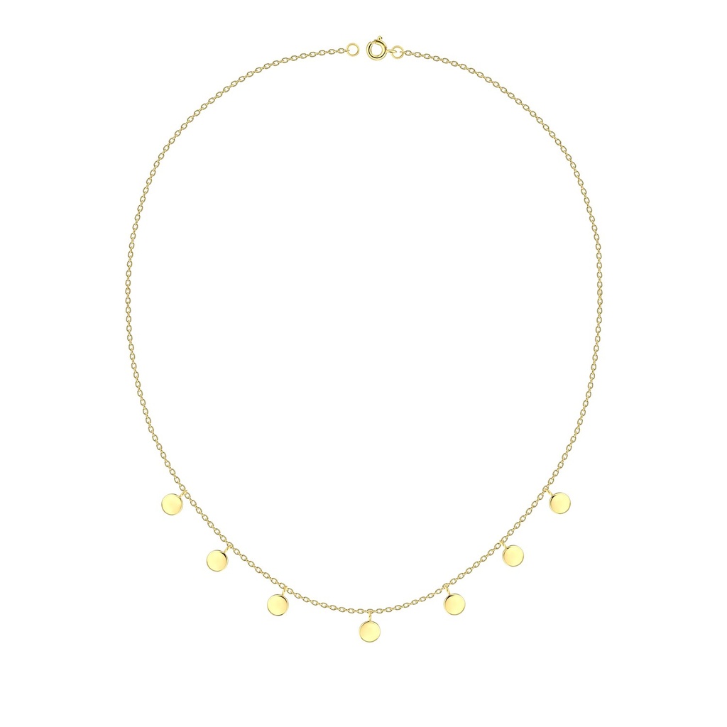 Collier rond en argent