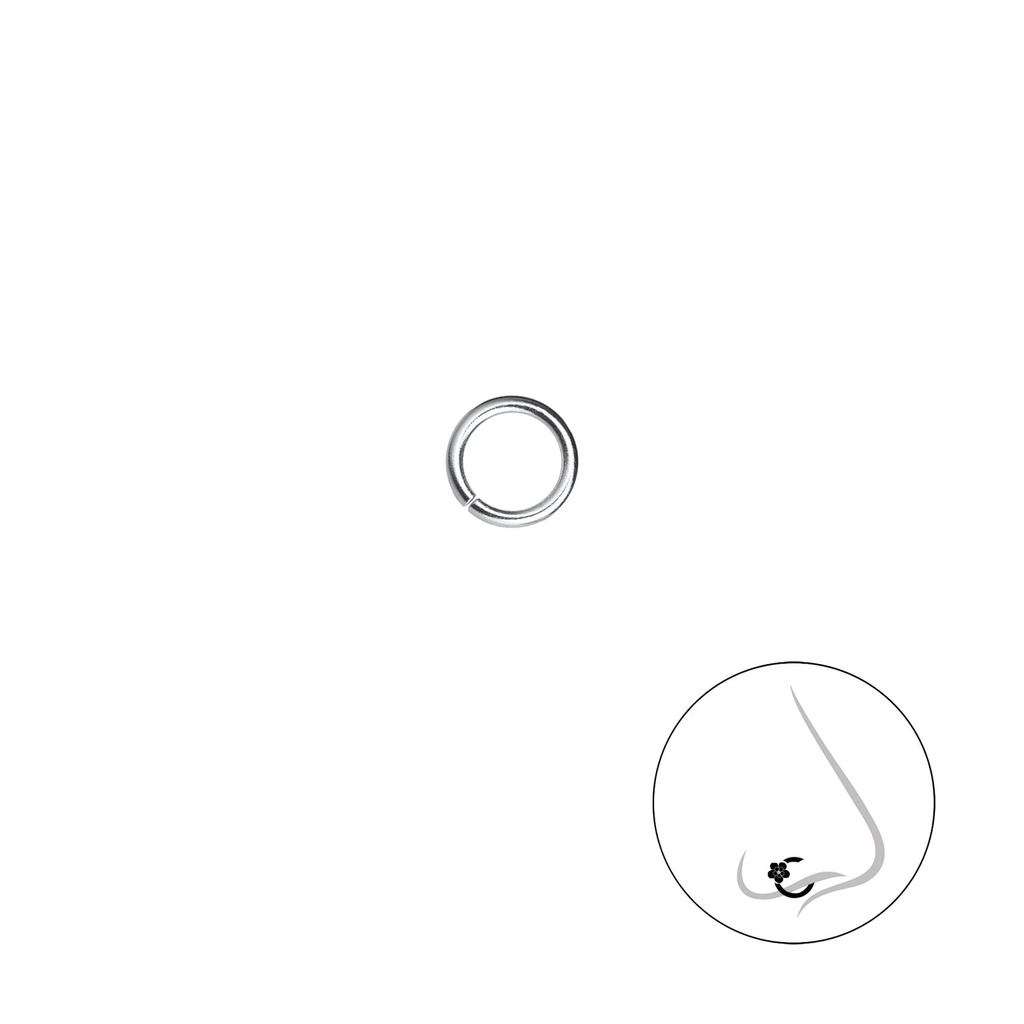 5mm Plain Nose Ring