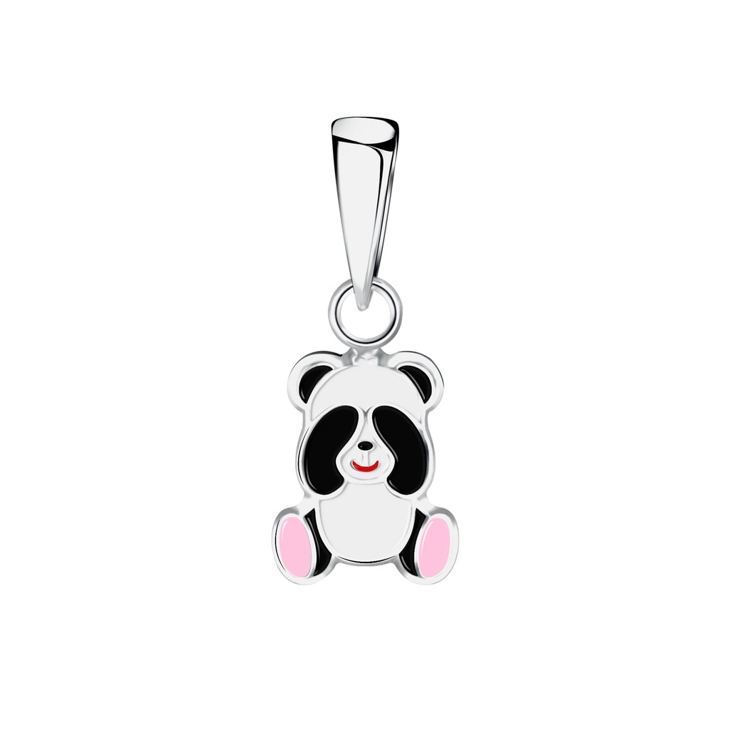 Silver Panda Pendant