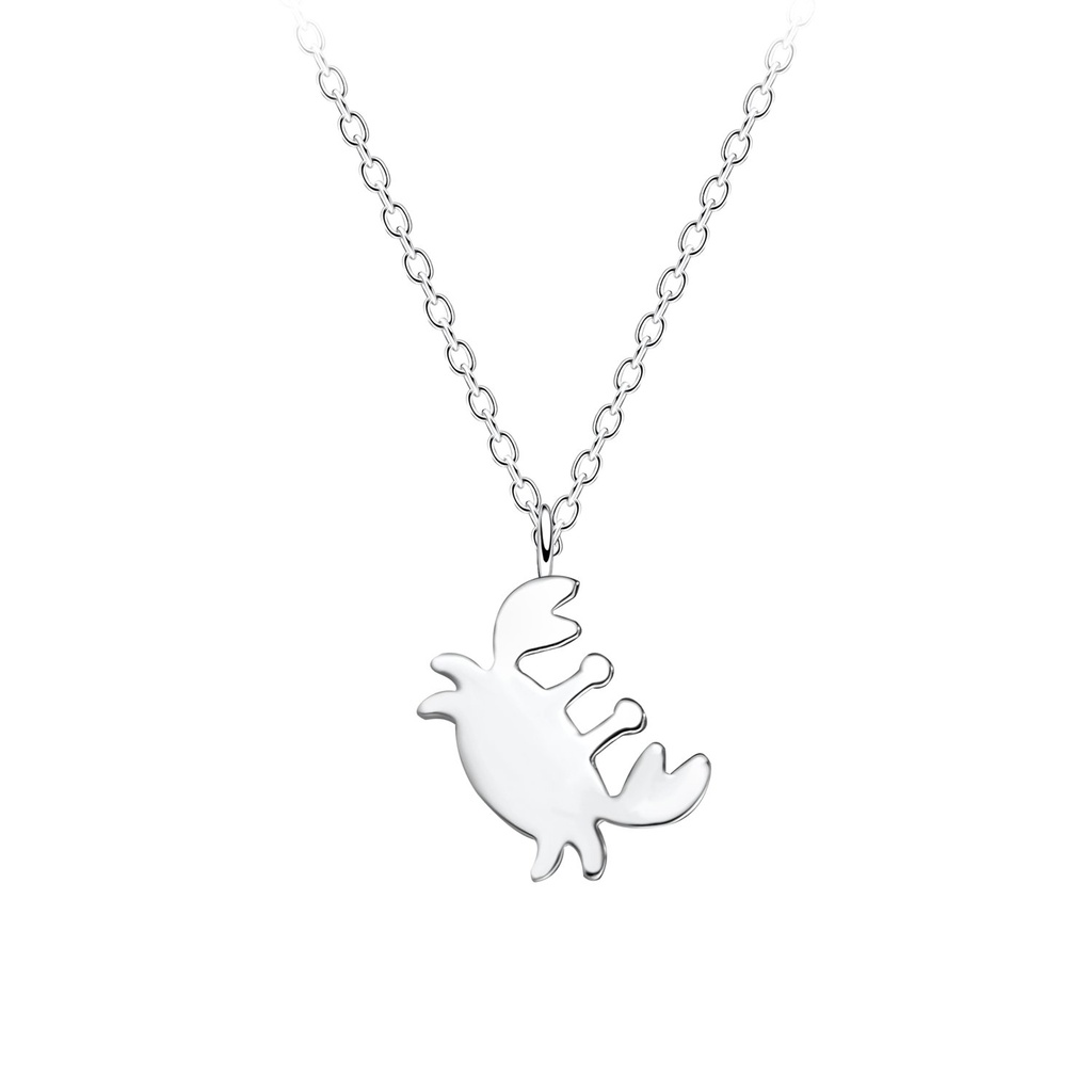 Collier crabe en argent