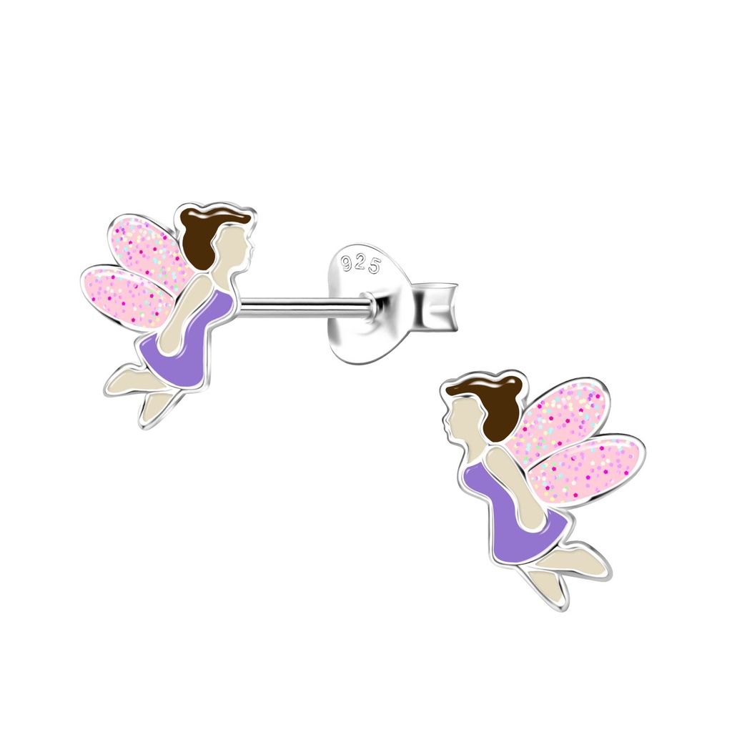 Puces d'oreilles fée en argent