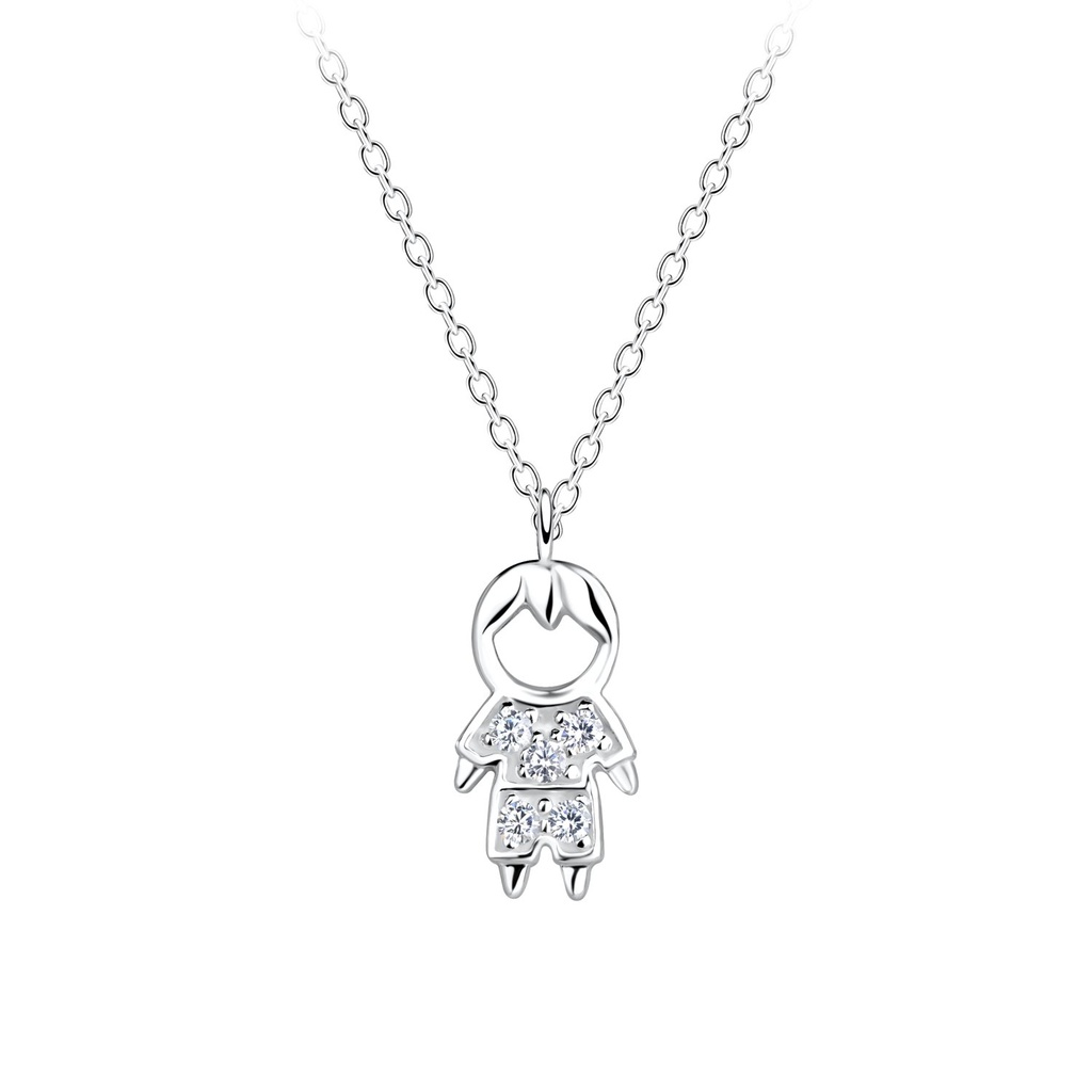 Silver Boy Necklace
