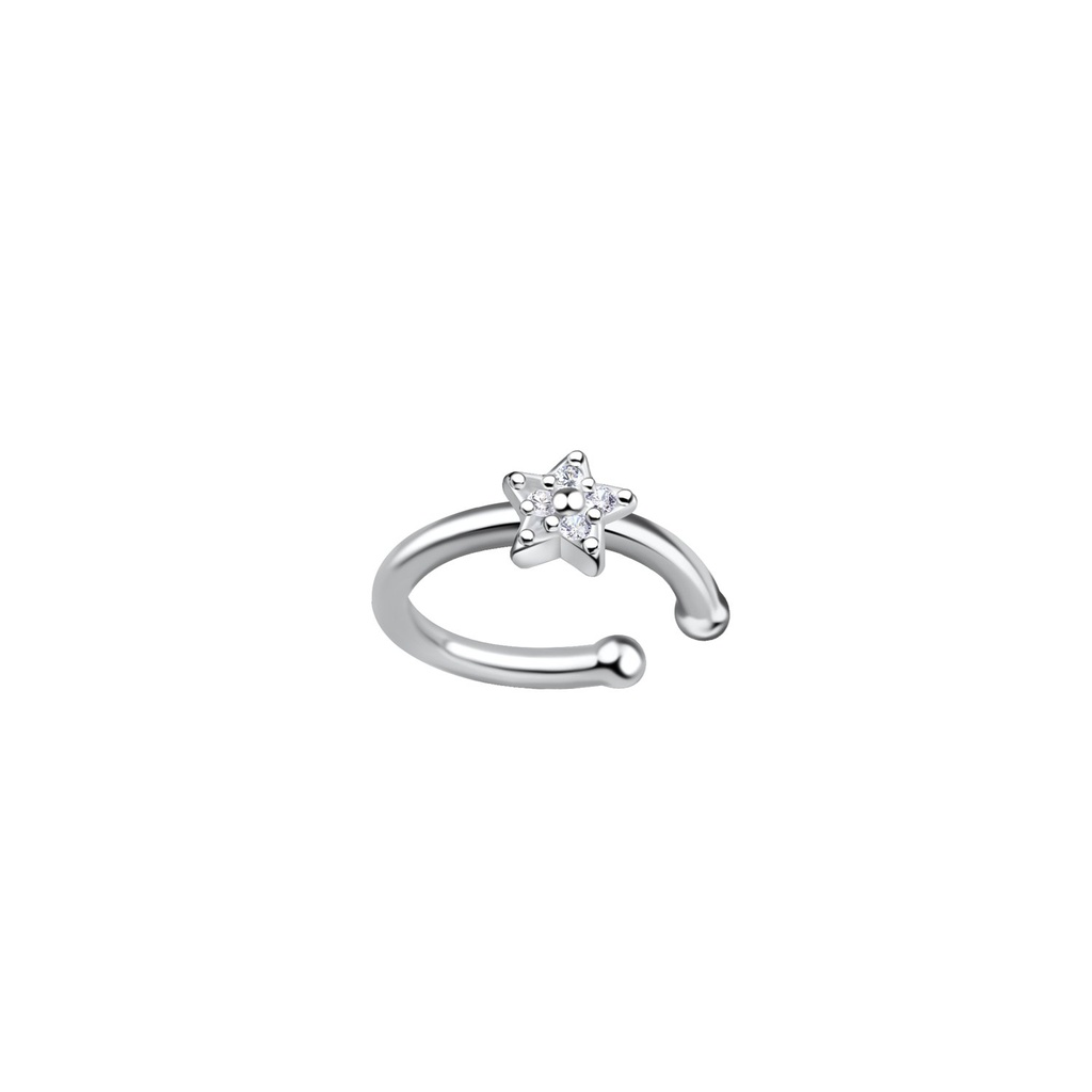 [10031357] Ear cuff étoile en argent