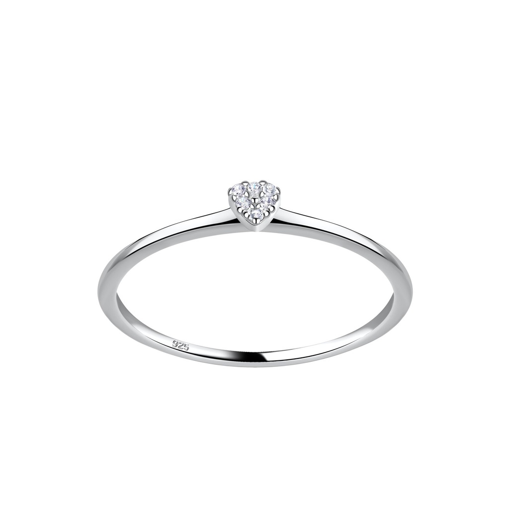 Silver Heart Ring
