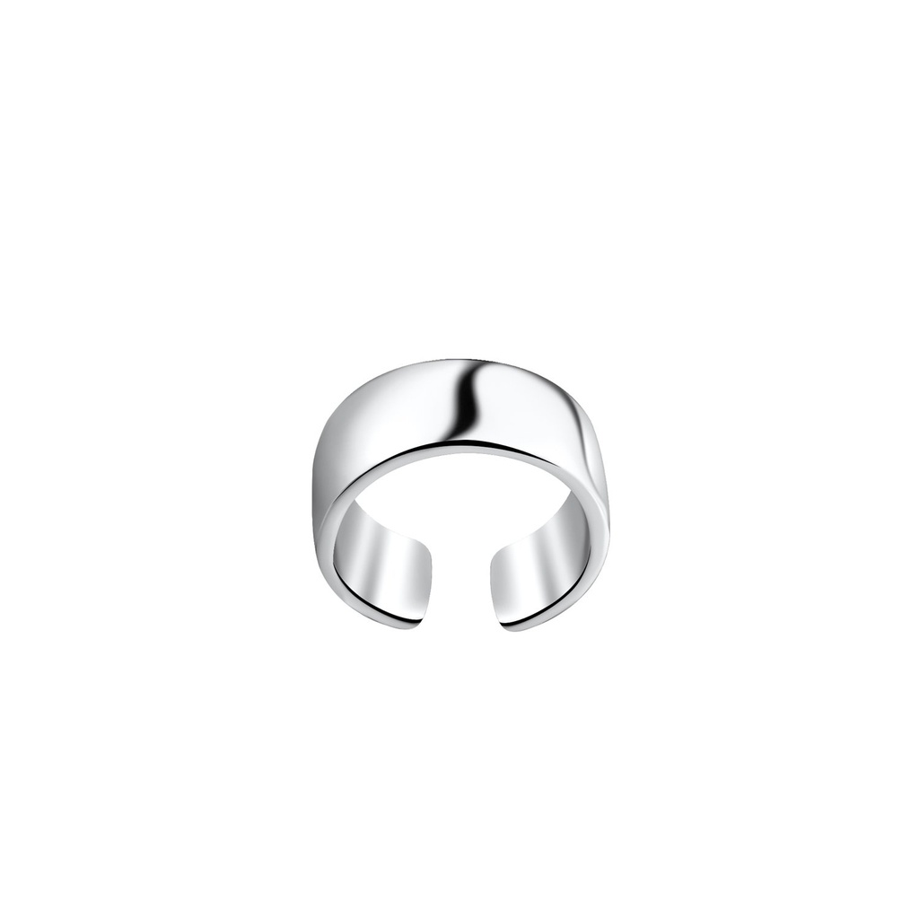[10031298] 4.5mm Band Silver Ear Cuff
