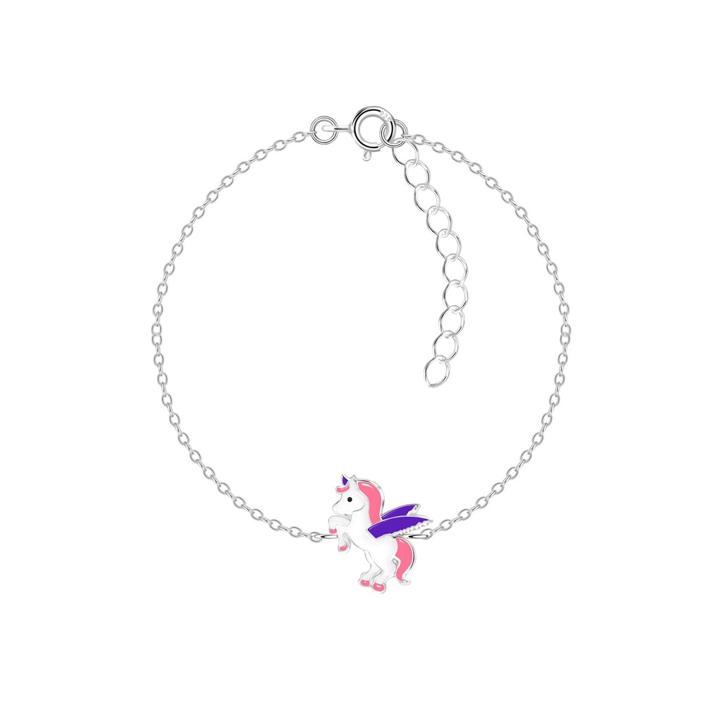 Silver Unicorn Bracelet