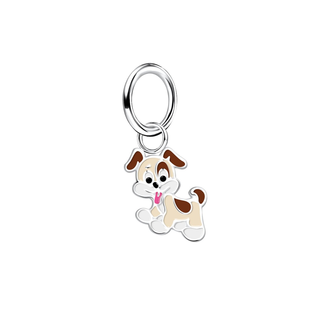 Silver Dog Pendant