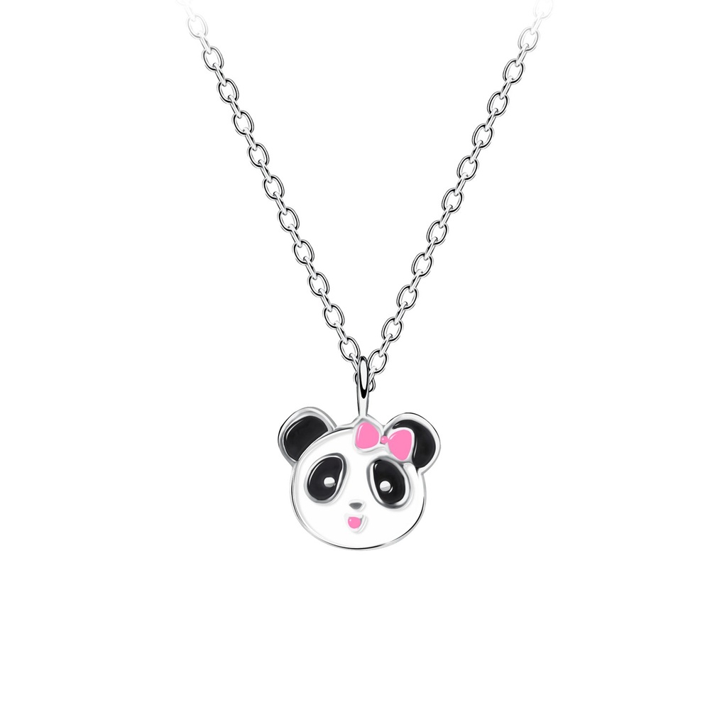 [10028225] Collier panda en argent