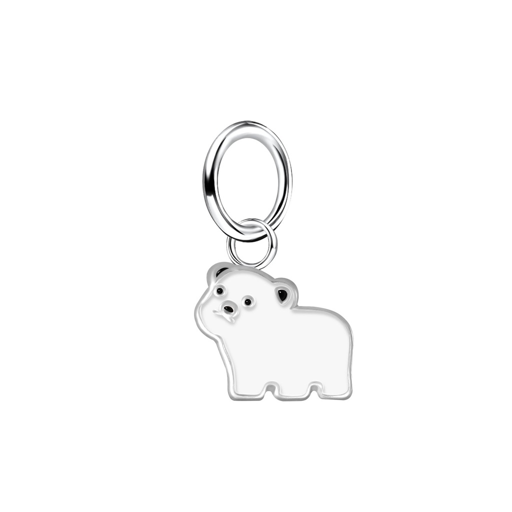 Pendentif ours en argent