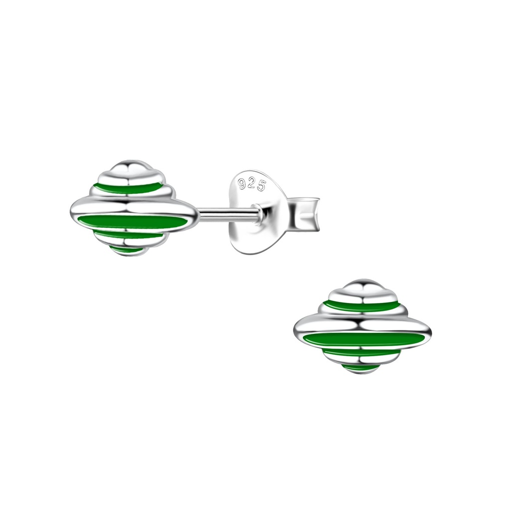 Puces d'oreilles OVNI en argent