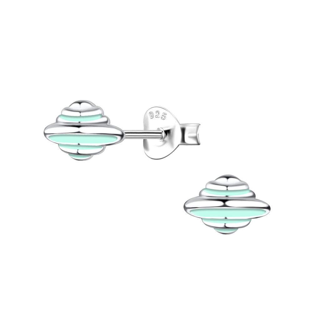 Puces d'oreilles OVNI en argent