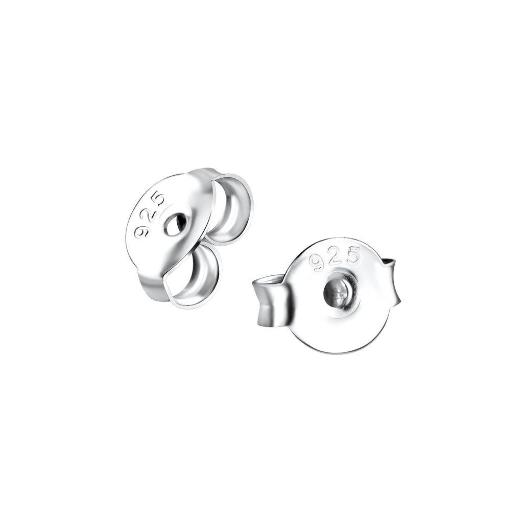 [10030461] Fermoirs papillon en argent, lot de 10 paires