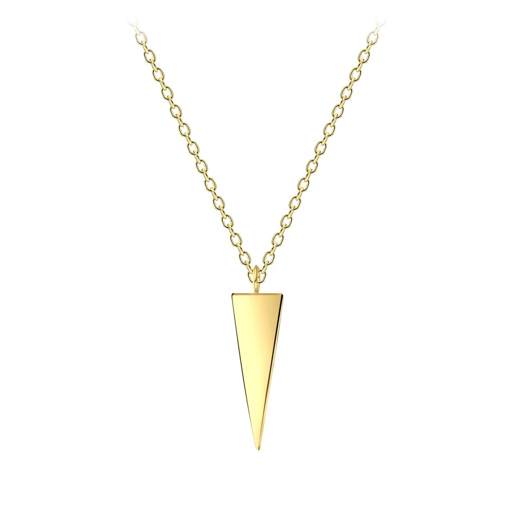 Silver Triangle Necklace