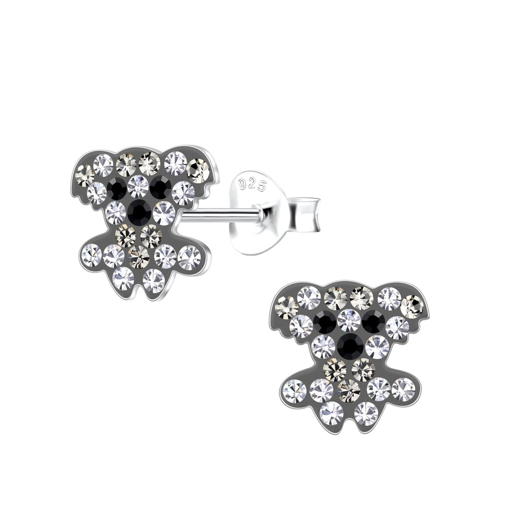 Puces d'oreilles koala en argent