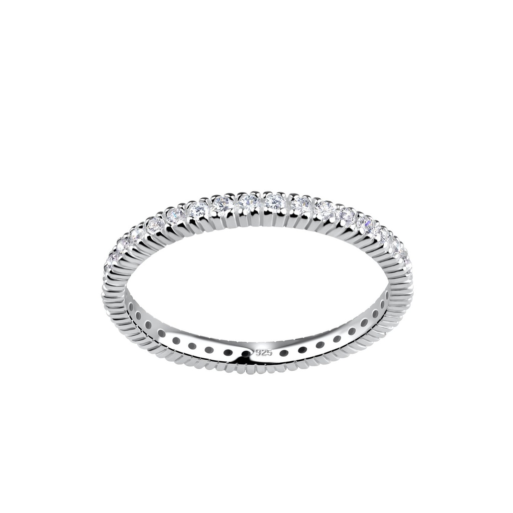 Bague éternité en argent