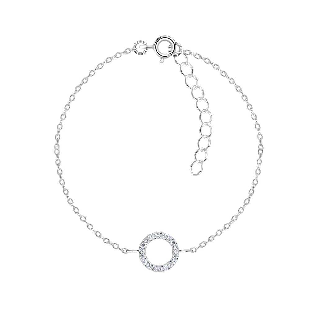 Silver Circle Bracelet
