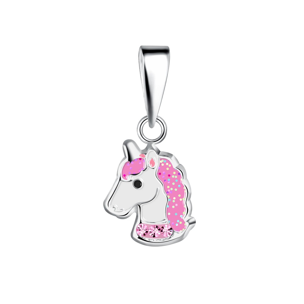 Pendentif licorne en argent
