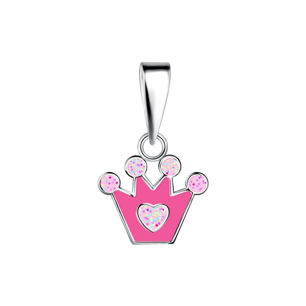 [10023914] Silver Crown Pendant