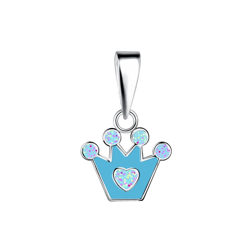 Silver Crown Pendant
