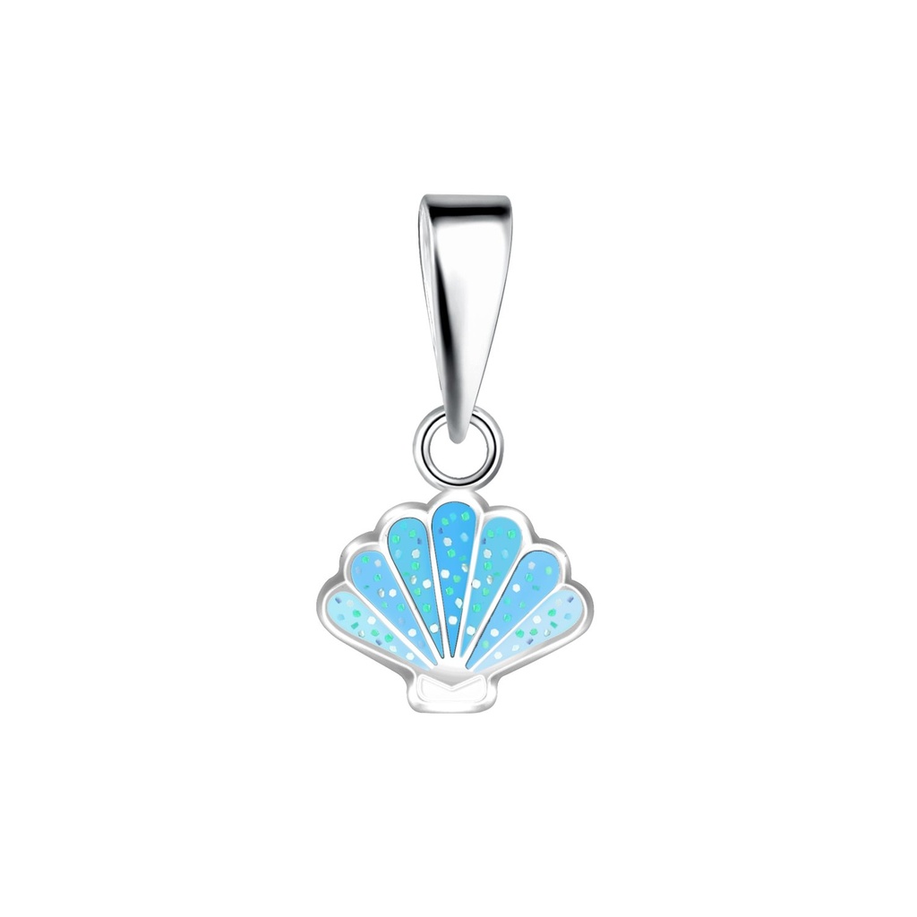[10023780] Pendentif coquillage en argent