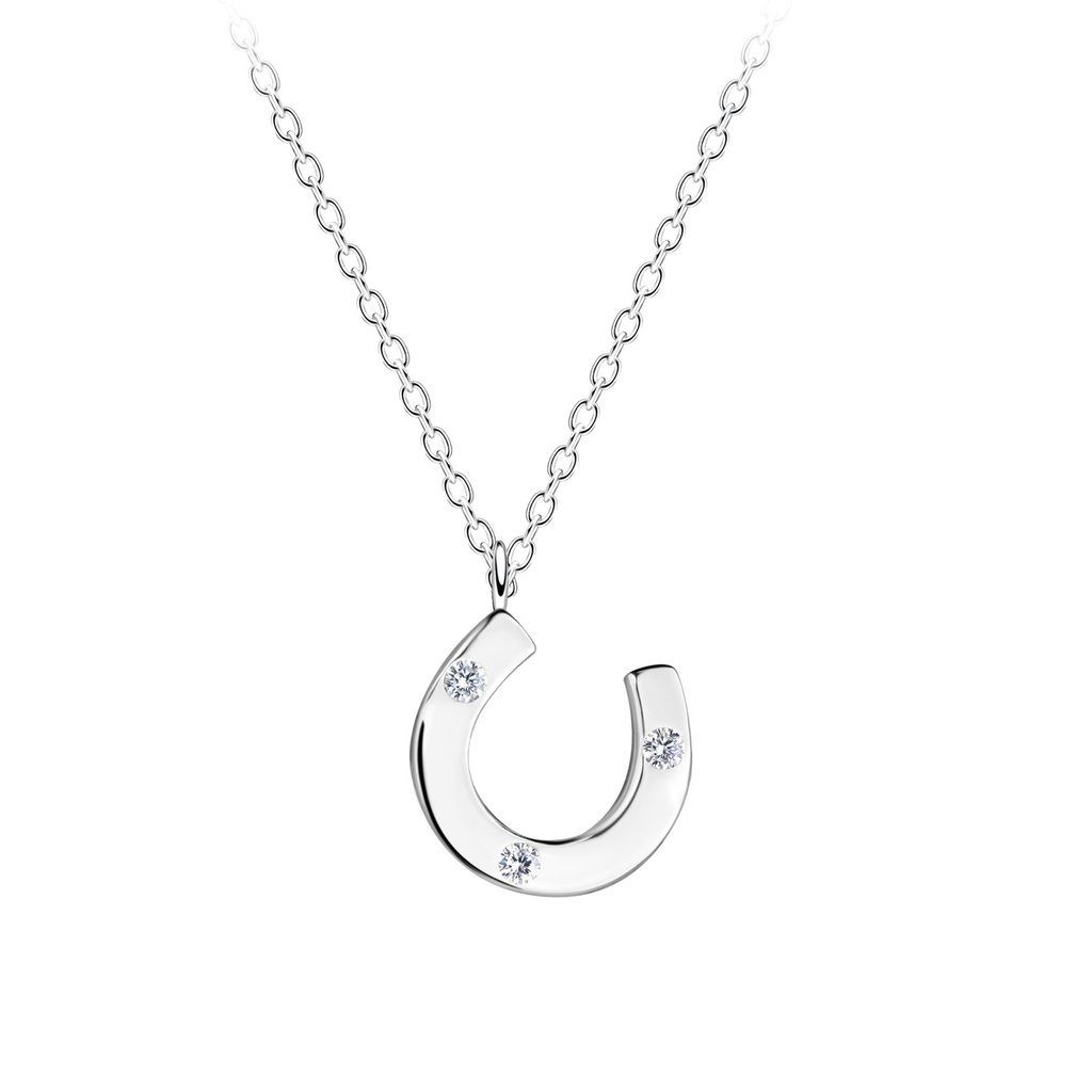 Collier fer à cheval en argent