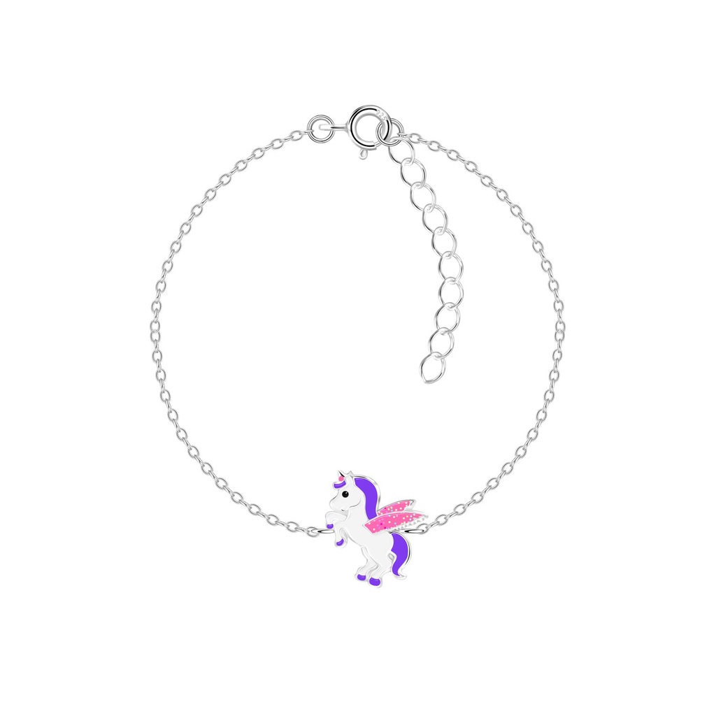 Silver Unicorn Bracelet