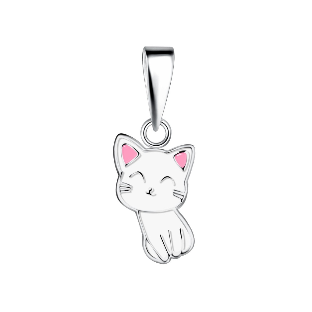 Silver Cat Pendant