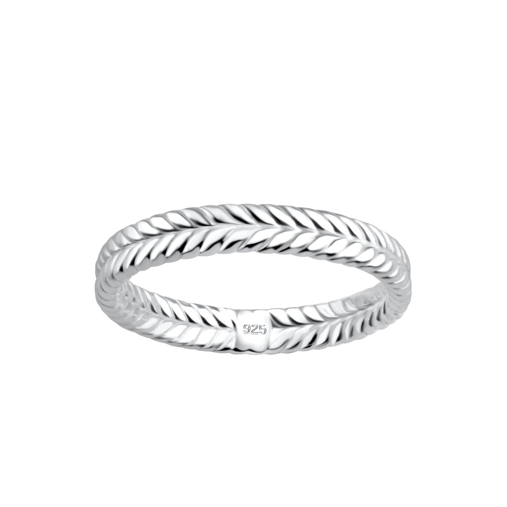 Silver Braid Ring