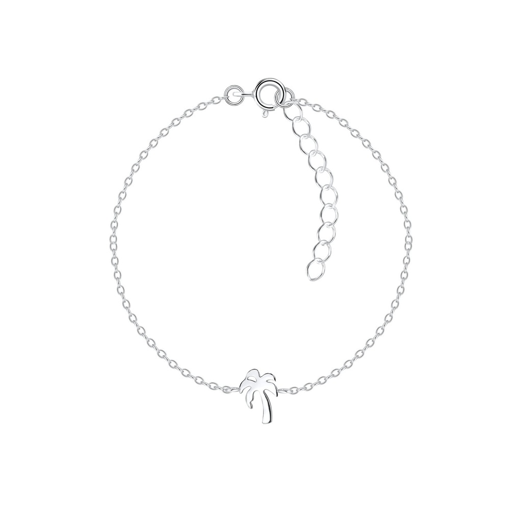 [10011942] Bracelet palmier en argent