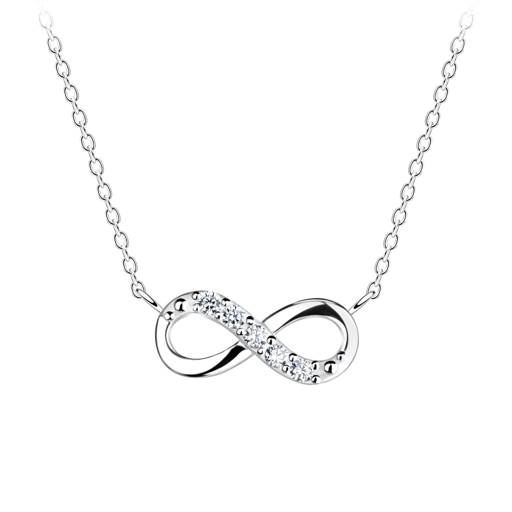 Collier infini en argent