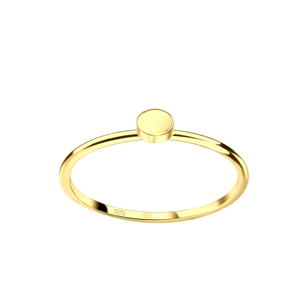 Silver Round Ring