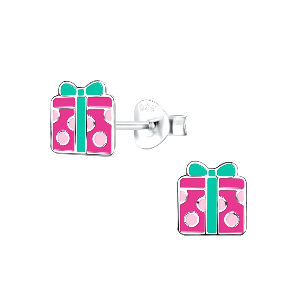 Silver Gift Stud Earrings