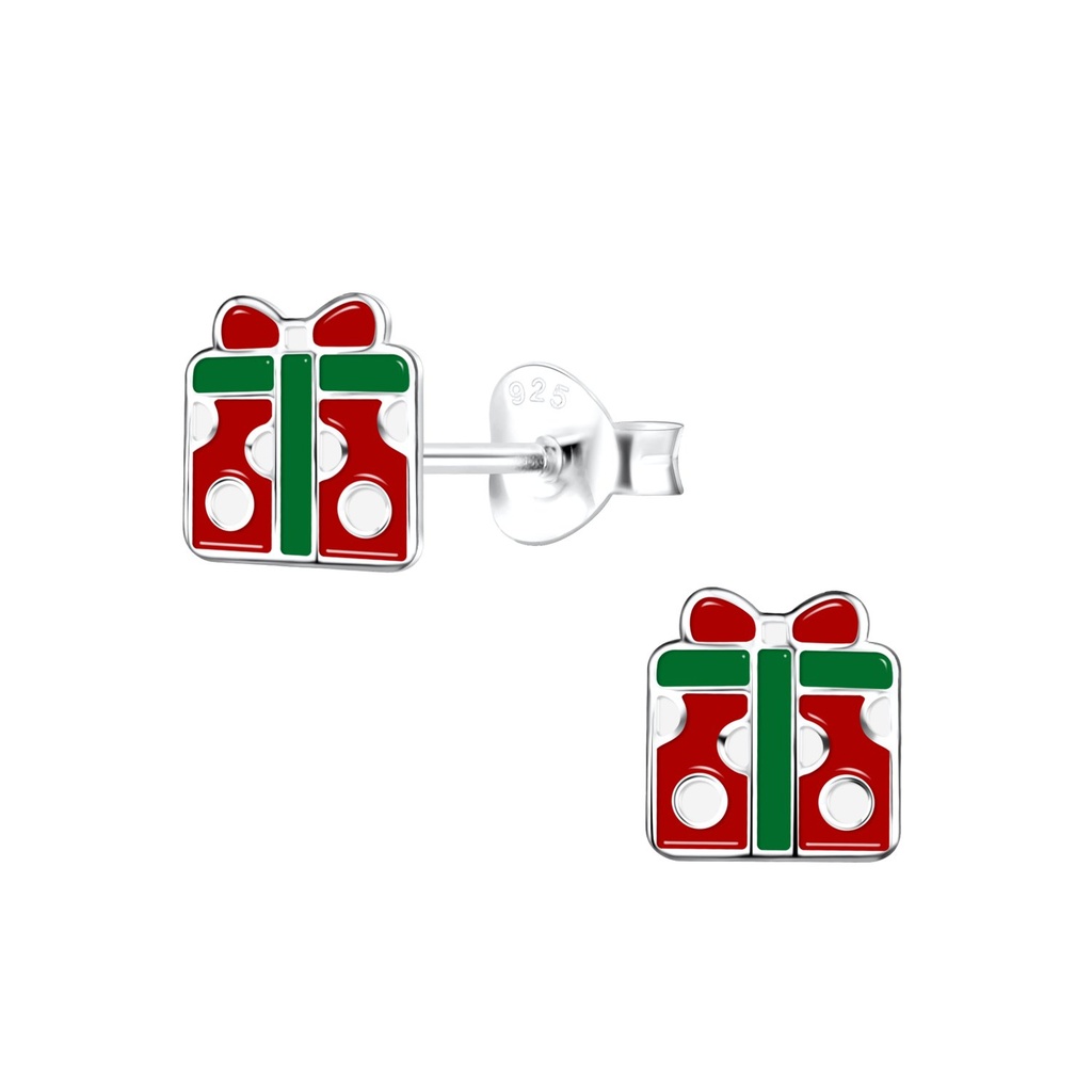 Silver Gift Stud Earrings