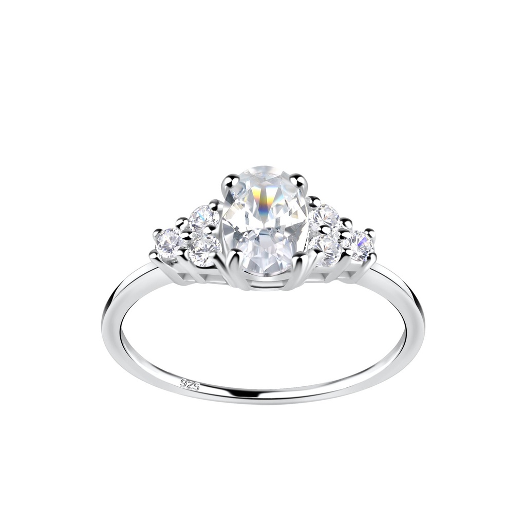 Bague pierres en argent