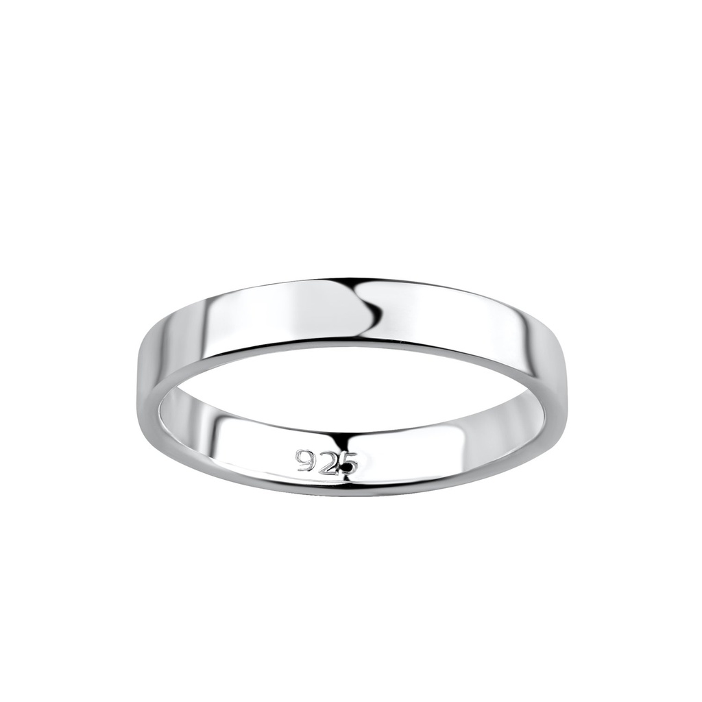 [10029287] Bague jonc en argent 3.3 mm (EU 49 / US 5)