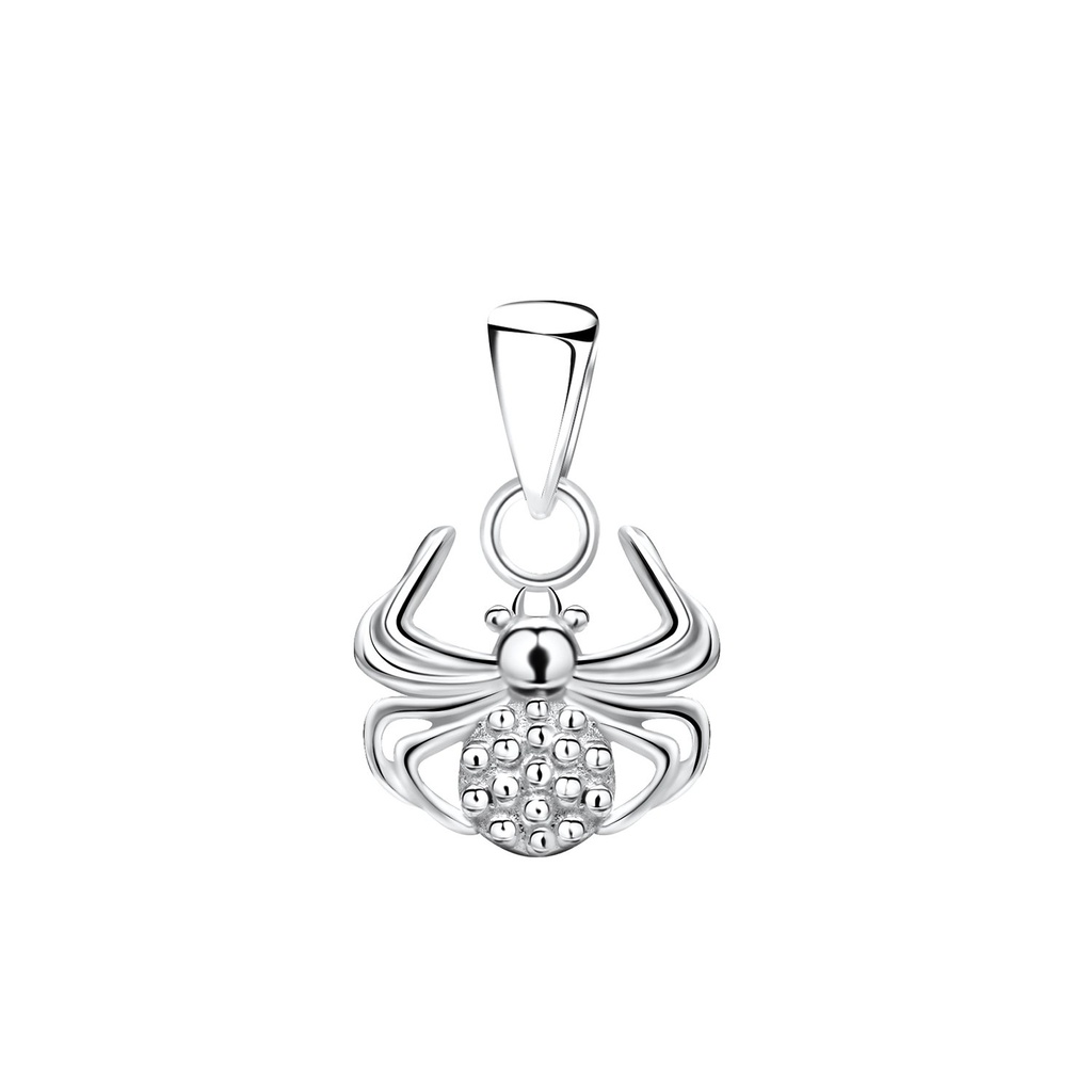 [10014242] Pendentif araignée en argent