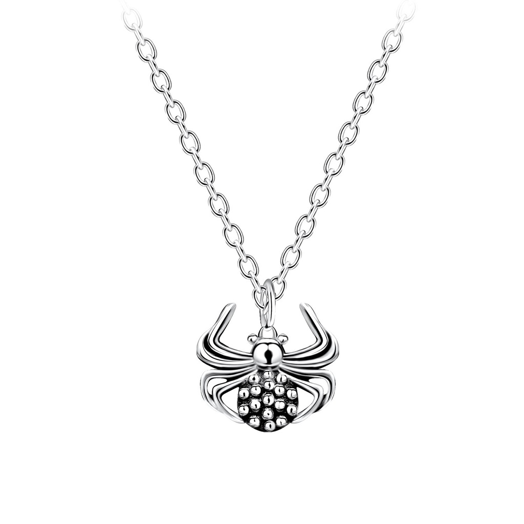 [10014745] Collier araignée en argent
