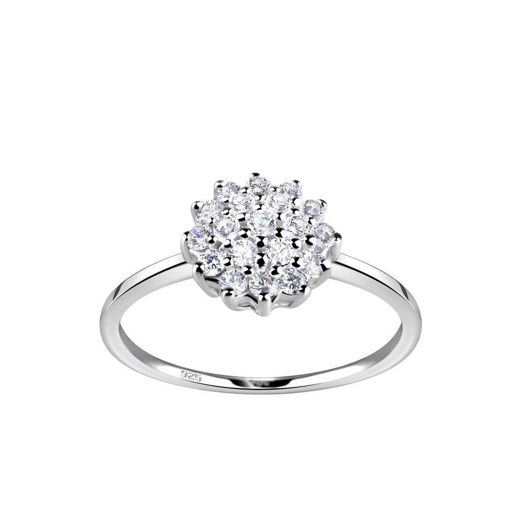 Silver Flower Ring