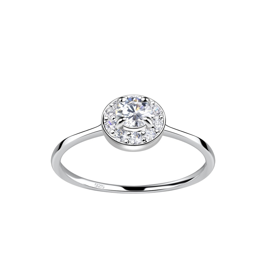 Silver Round Ring