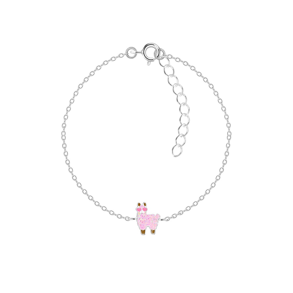 Silver Llama Bracelet