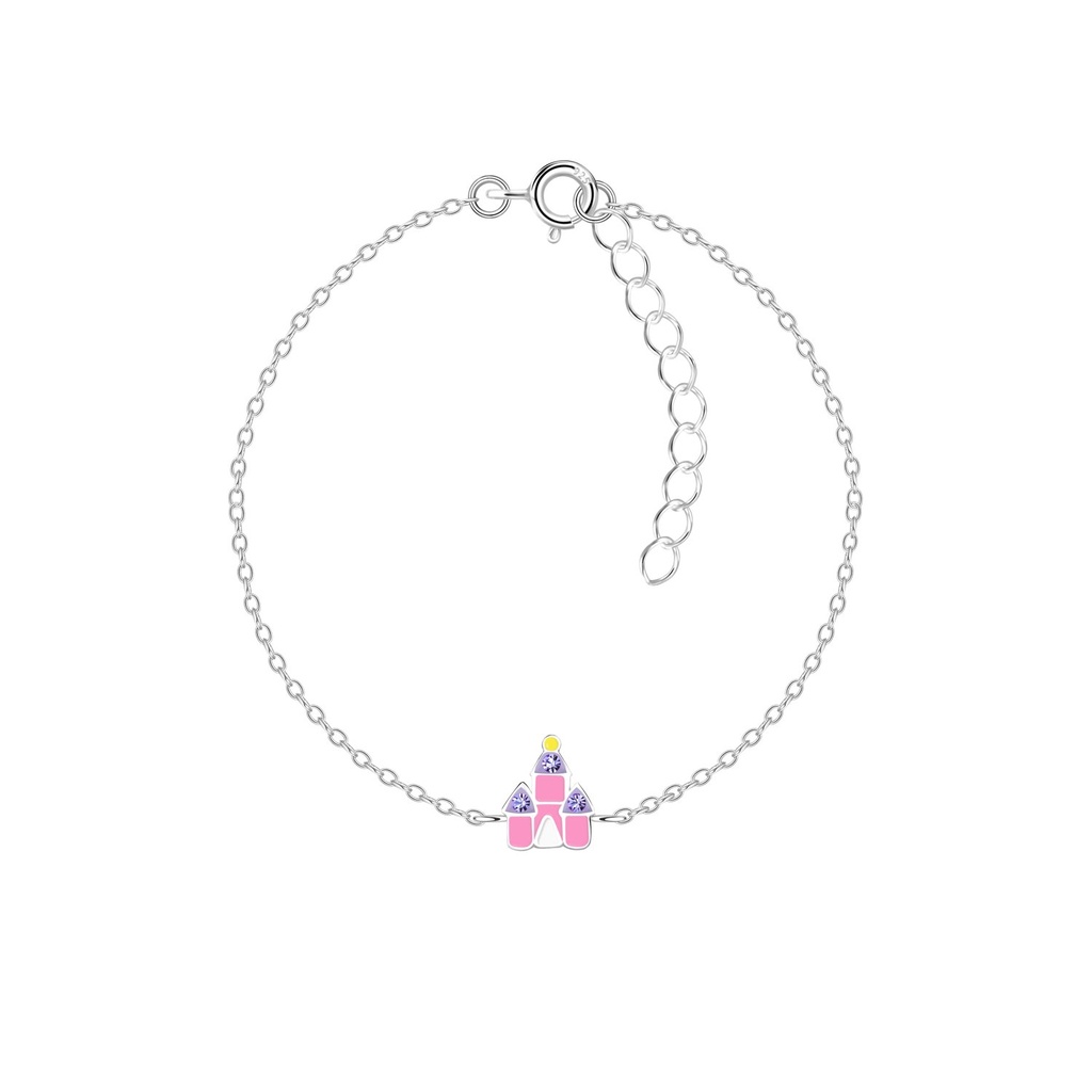 Silver Castle Bracelet