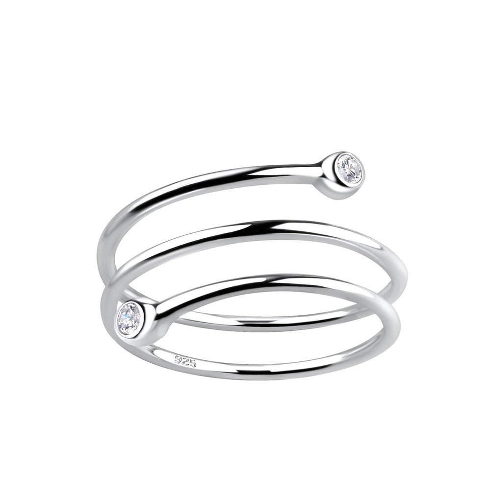 Silver Triple Line Ring