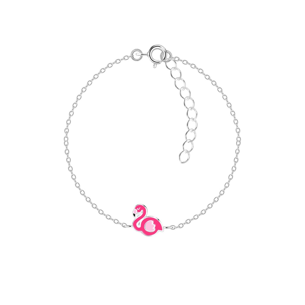 Silver Flamingo Bracelet