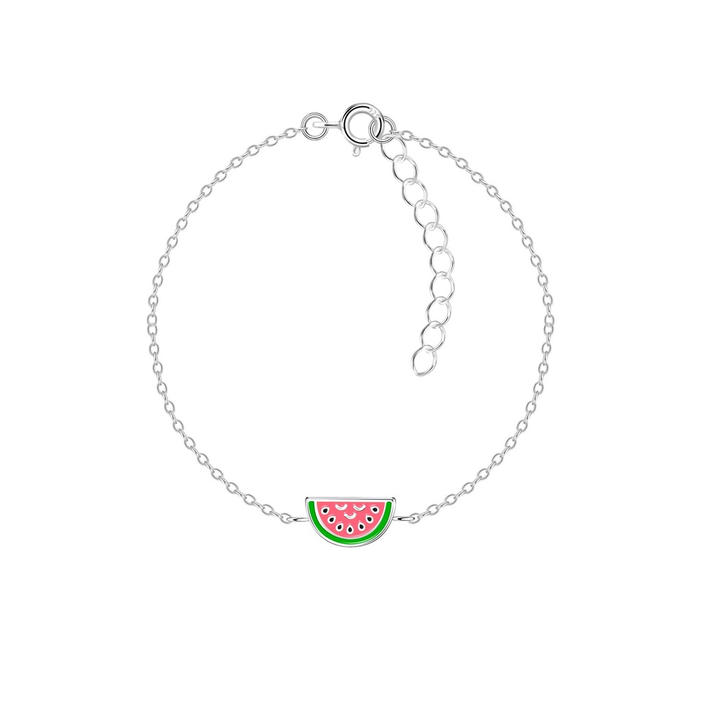 Bracelet pastèque en argent