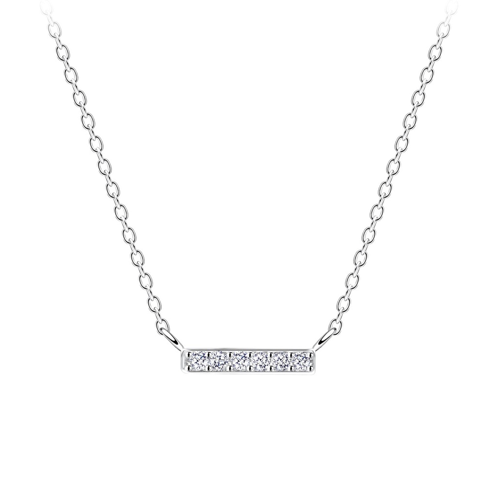 Silver Bar Necklace