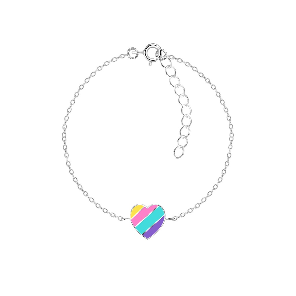 Silver Heart Bracelet