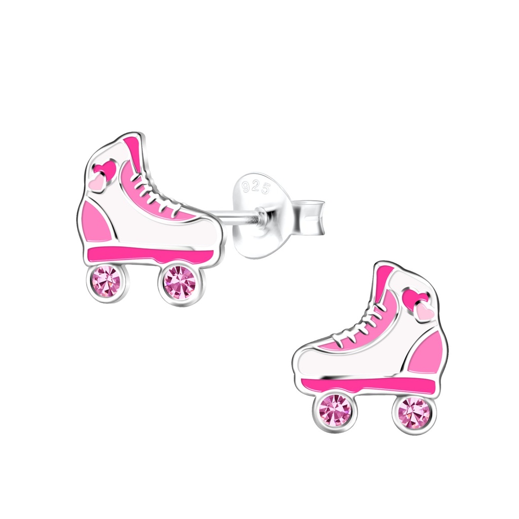 [10028279] Puces d'oreilles roller en argent