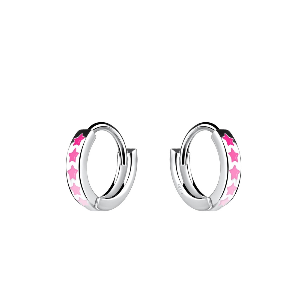 Créoles huggie en argent 10 mm